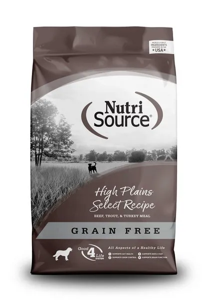26lb Nutrisource Grain free High Plains Select - Health/First Aid